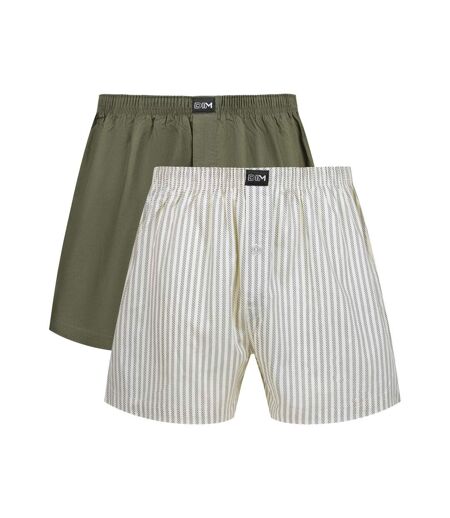 Lot de 2 Caleçons Coton Stretch