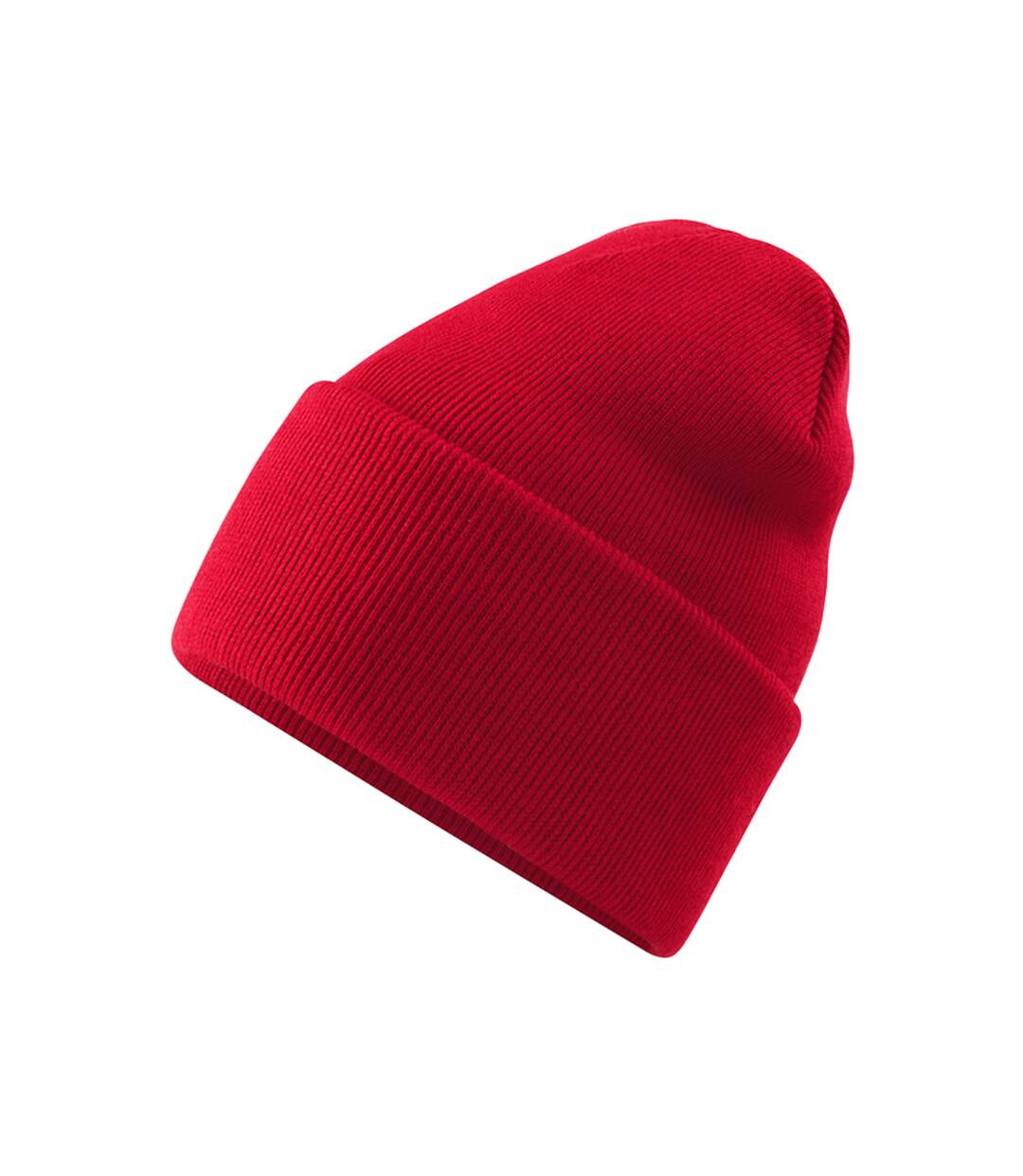 Bonnet À Revers Original Adulte Rouge Classique Beechfield-3
