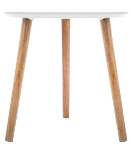 3 Tables d'appoint Mileo - Blanc