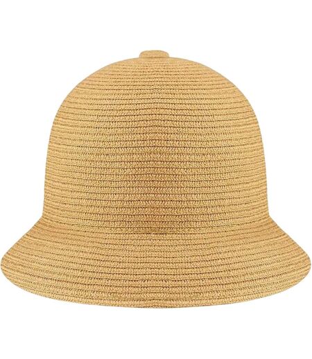 Bob Décontracté Motif/style Tressé Femme Marron Clair Kangol
