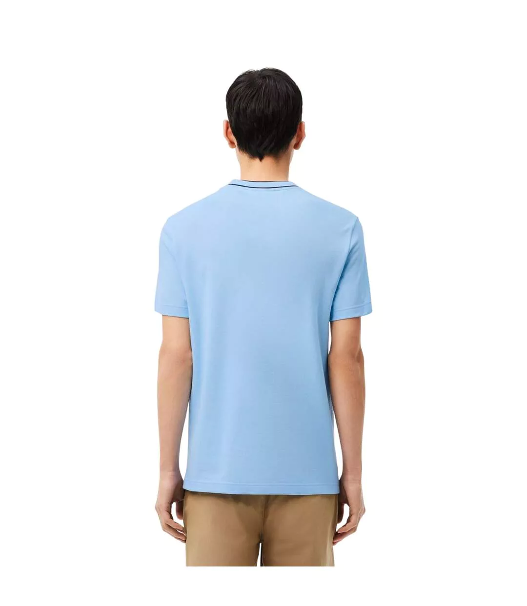 T-shirt Homme Bleu Clair Lacoste-3
