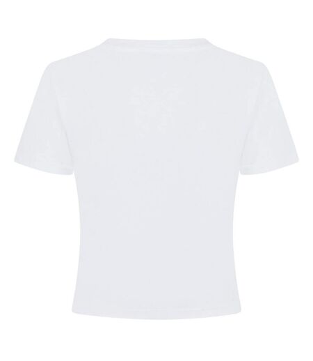 T-shirt Motif/style Pêche Criss Cross Femme Blanc Pêche Levis