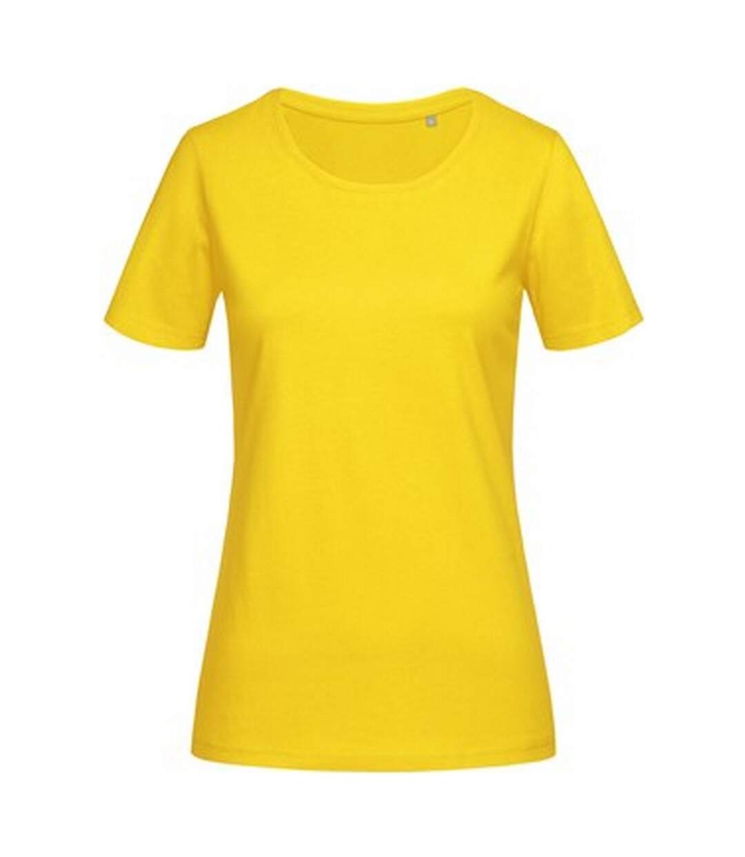 T-shirt lux femme jaune Stedman