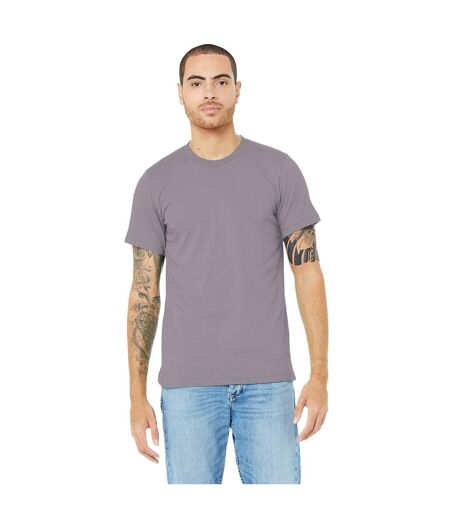 Canvas Unisex Jersey Crew Neck Short Sleeve T-Shirt (Storm Gray) - UTBC163