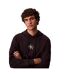 Mens Monogram Long-sleeved Hoodie Black Calvin Klein-4