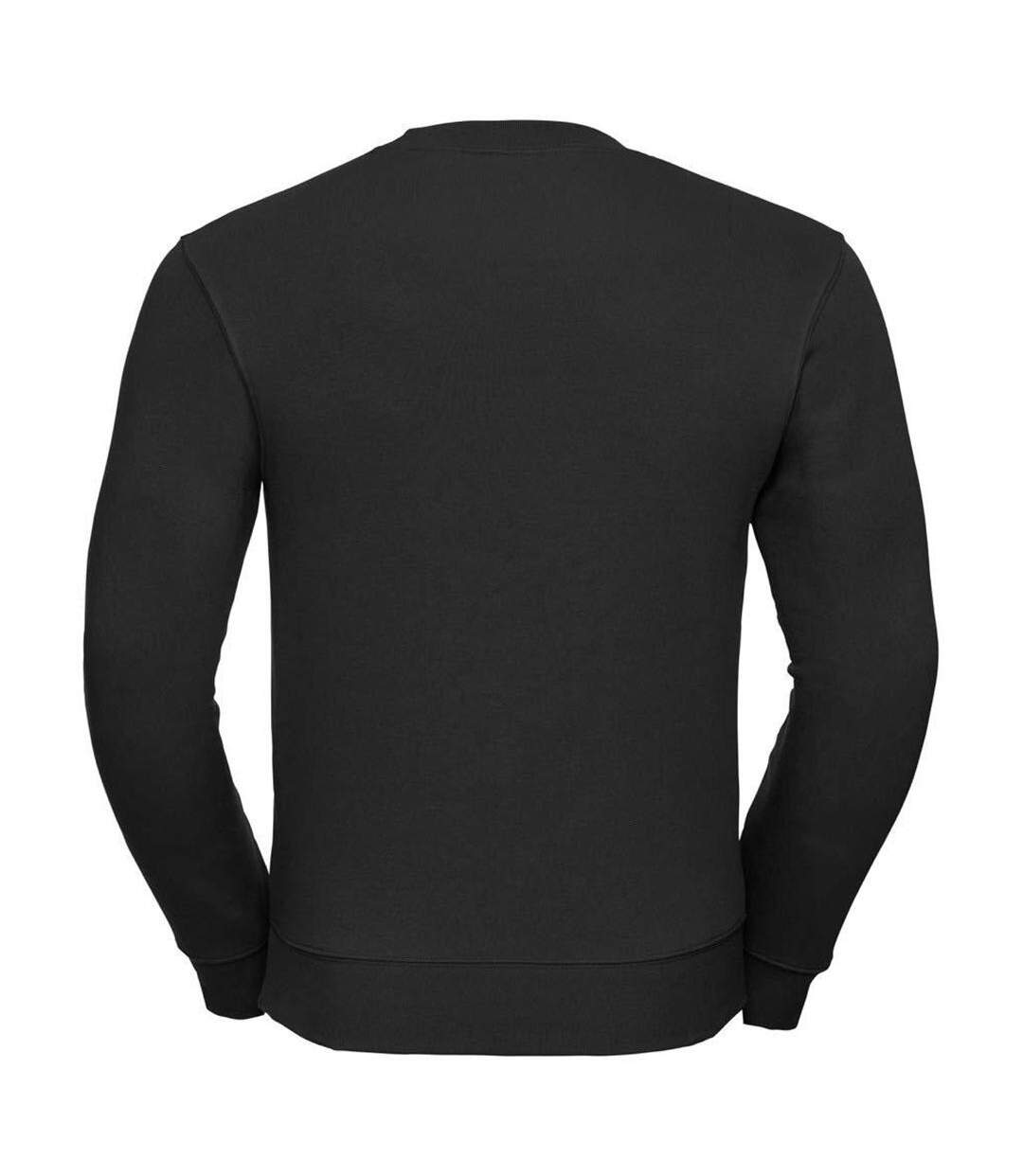 Sweat-shirt Authentique Pour Hommes Coupe Plus Fine Noir Russell-2
