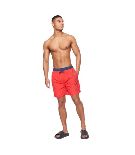 Short de bain belize homme rouge Bench