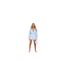 Short De Course Femme Bleu Missy Empire-1