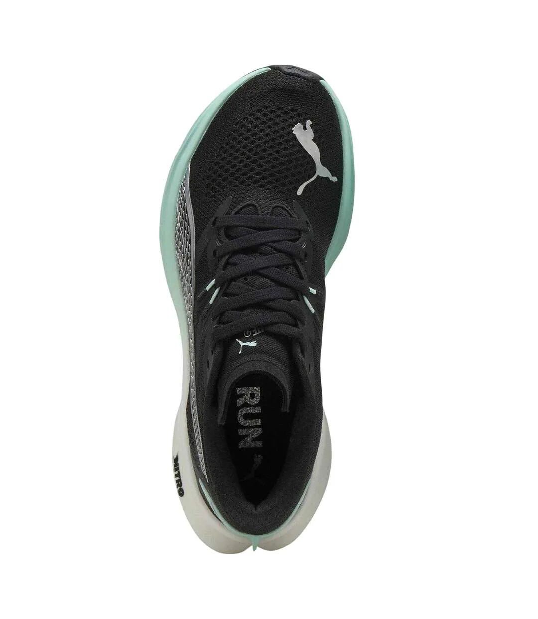 Womens/ladies Nitro 3 Fade Shoes Black Mint Puma-3