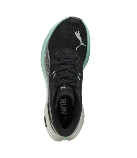Womens/ladies Nitro 3 Fade Shoes Black Mint Puma