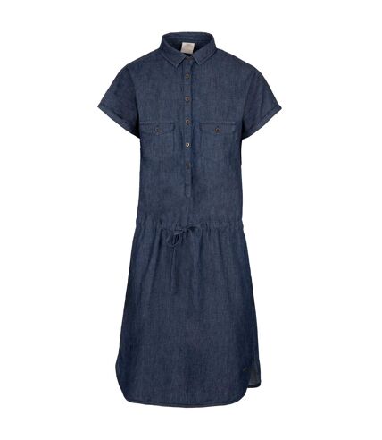 Womens/ladies talula dress navy/chambray Trespass