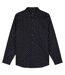 Mens Polka Dot Long-sleeved Shirt Black Armani Exchange-1