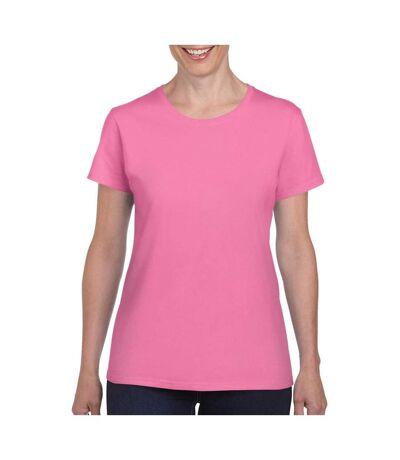 T-shirt À Manches Courtes Coupe Féminine Femme Rose Gildan