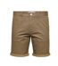 Short marron homme selected chino-1