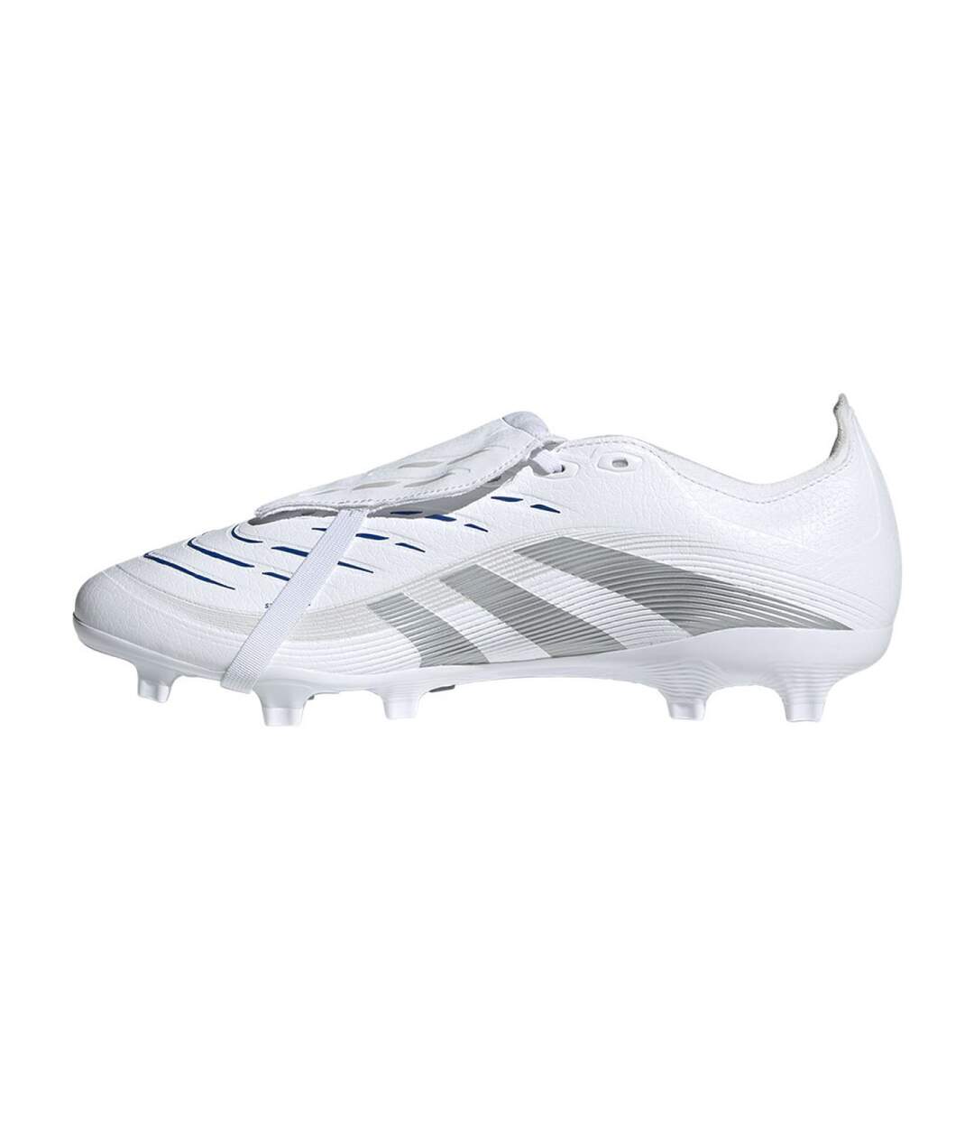Chaussures À Crampons Pour Terrain Ferme Predator League Homme Blanc Argenté Adidas-2