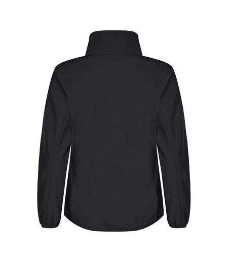 Veste Softshell Classic Femme Noir Clique