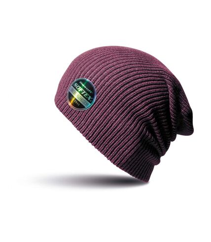 Result Winter Essentials Core Softex Beanie Hat (Burgundy) - UTRW5165