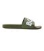 Mens Aryeh Flat Sliders Camo Green Boss-1