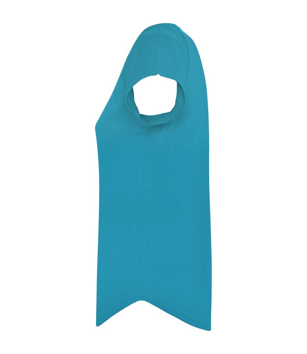 T-shirt Avus Femme Turquoise Vif Chiné Roly Sport-3