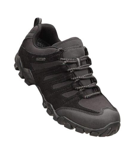 Mountain Warehouse Womens/Ladies Belfour Suede Outdoor Walking Shoes (Gray) - UTMW237