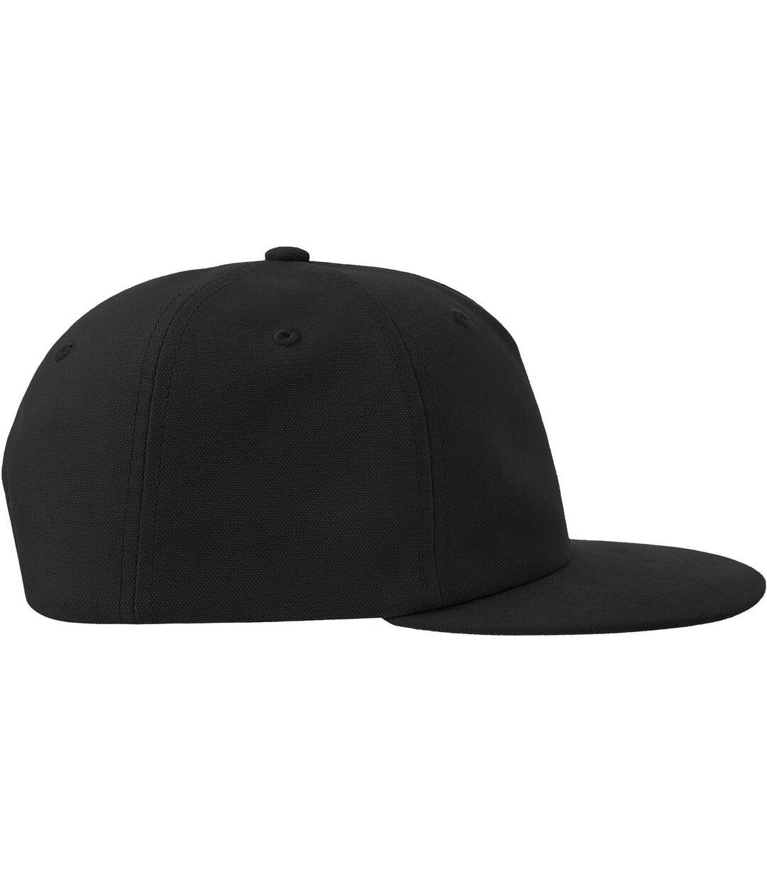 Unisex adult cruz 5 panel sustainable snapback cap black Atlantis-3