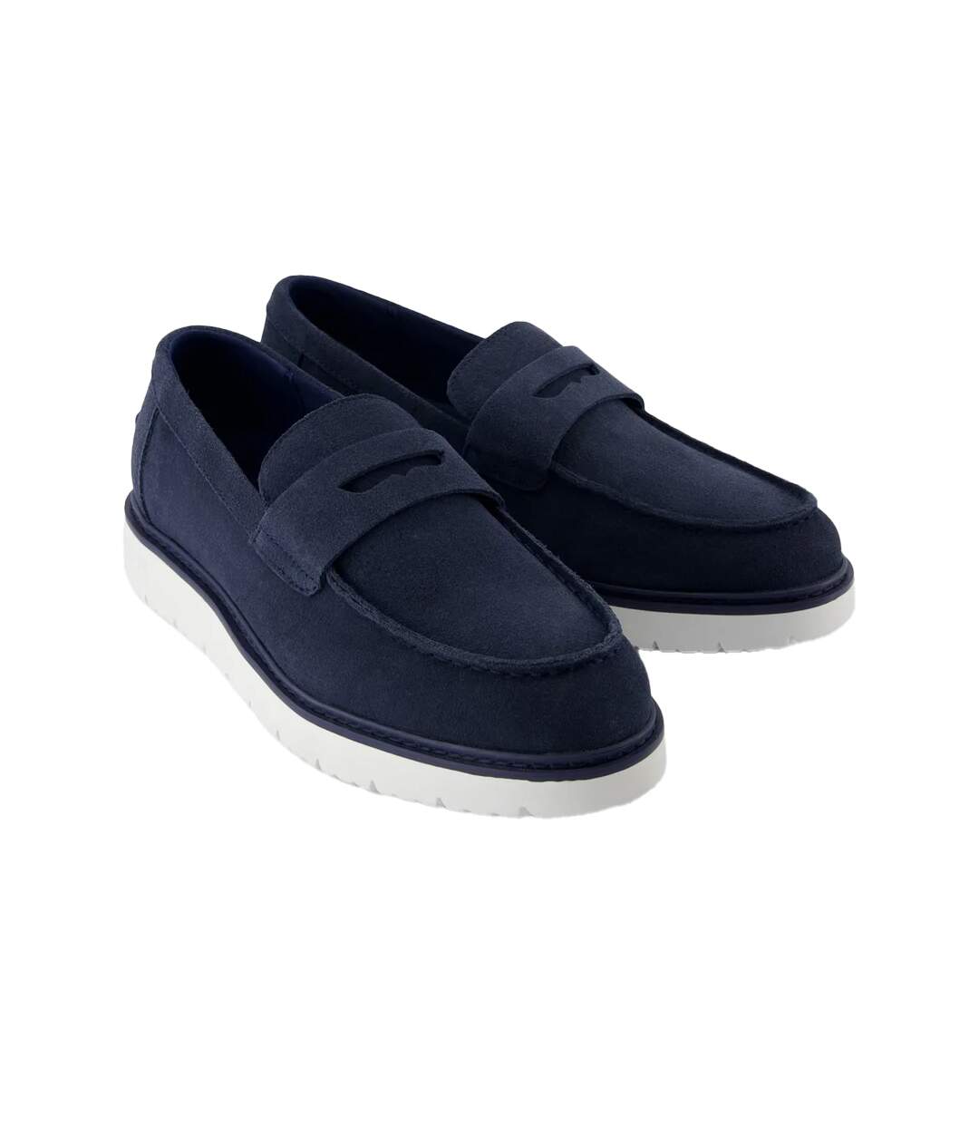 Mens Navi Havana Trvl Lite Loafers Navy Toms-1