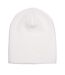 Bonnet épais adulte unisexe blanc sable Yupoong-1