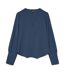 Blouse bleu femme vero moda mesme-1