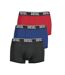 x3 boxers noir/bleu/rouge homme diesel shawnthreepack - l-1