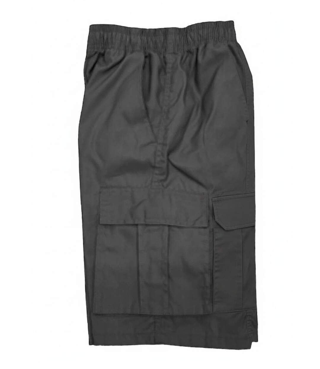 Bermuda homme noir multi-poches - Confortable et pratique-3