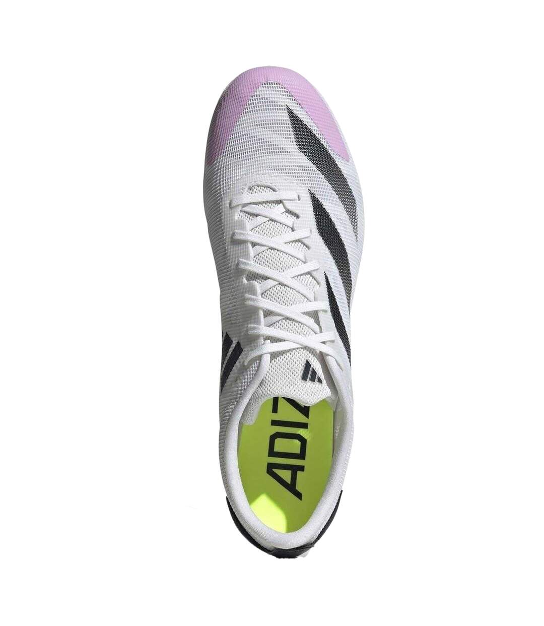 Mens Adizero 3 Stripes Running Trainers White Adidas-4