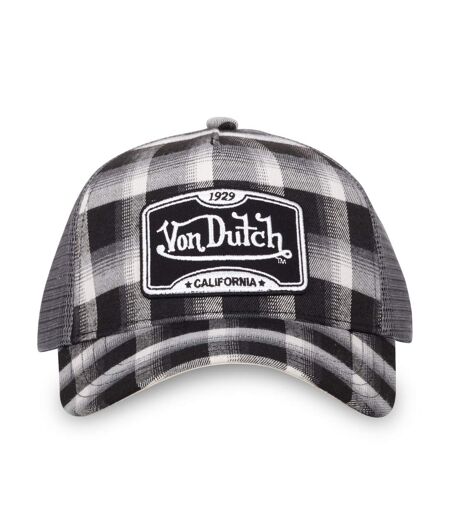 Casquettes Homme baseball avec filet à Carreaux Von Dutch Vondutch