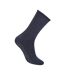 Steven - 1 Paire Homme Chaussettes Coton Antidérapantes Mi-mollet Confortable-1