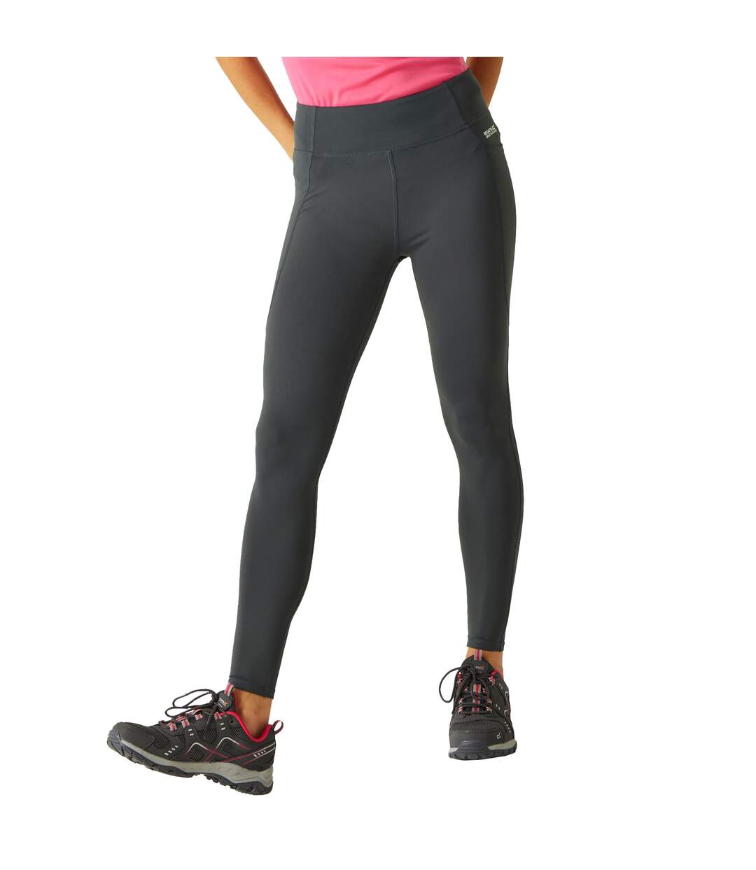 Legging Holeen Pro Femme Gris Phoque Regatta-4