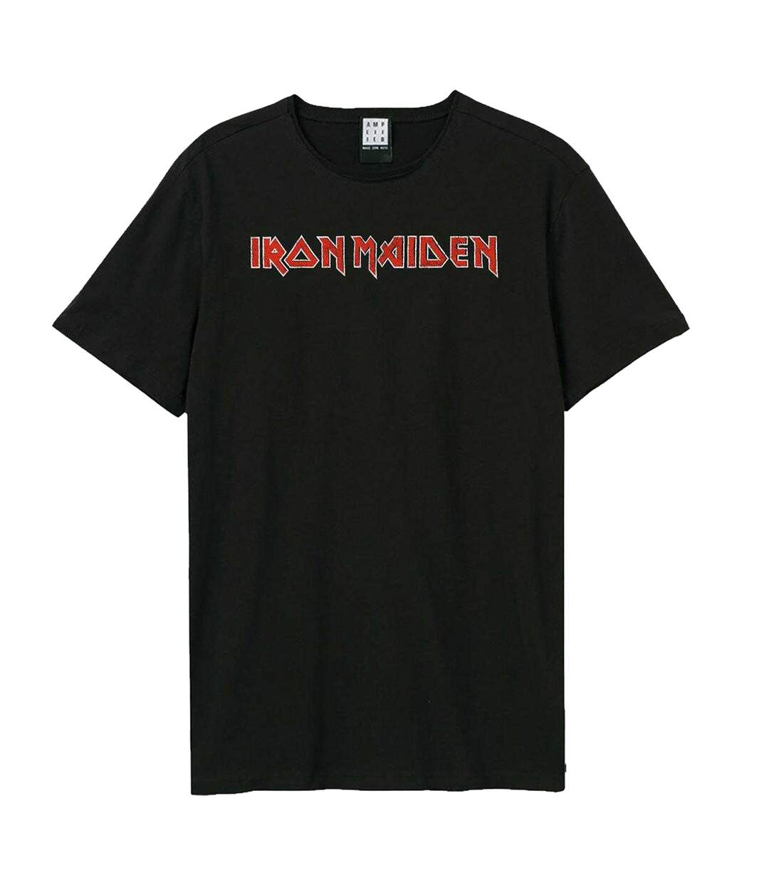 Unisex Adult Number Of The Beast Iron Maiden T-shirt Black Amplified-1
