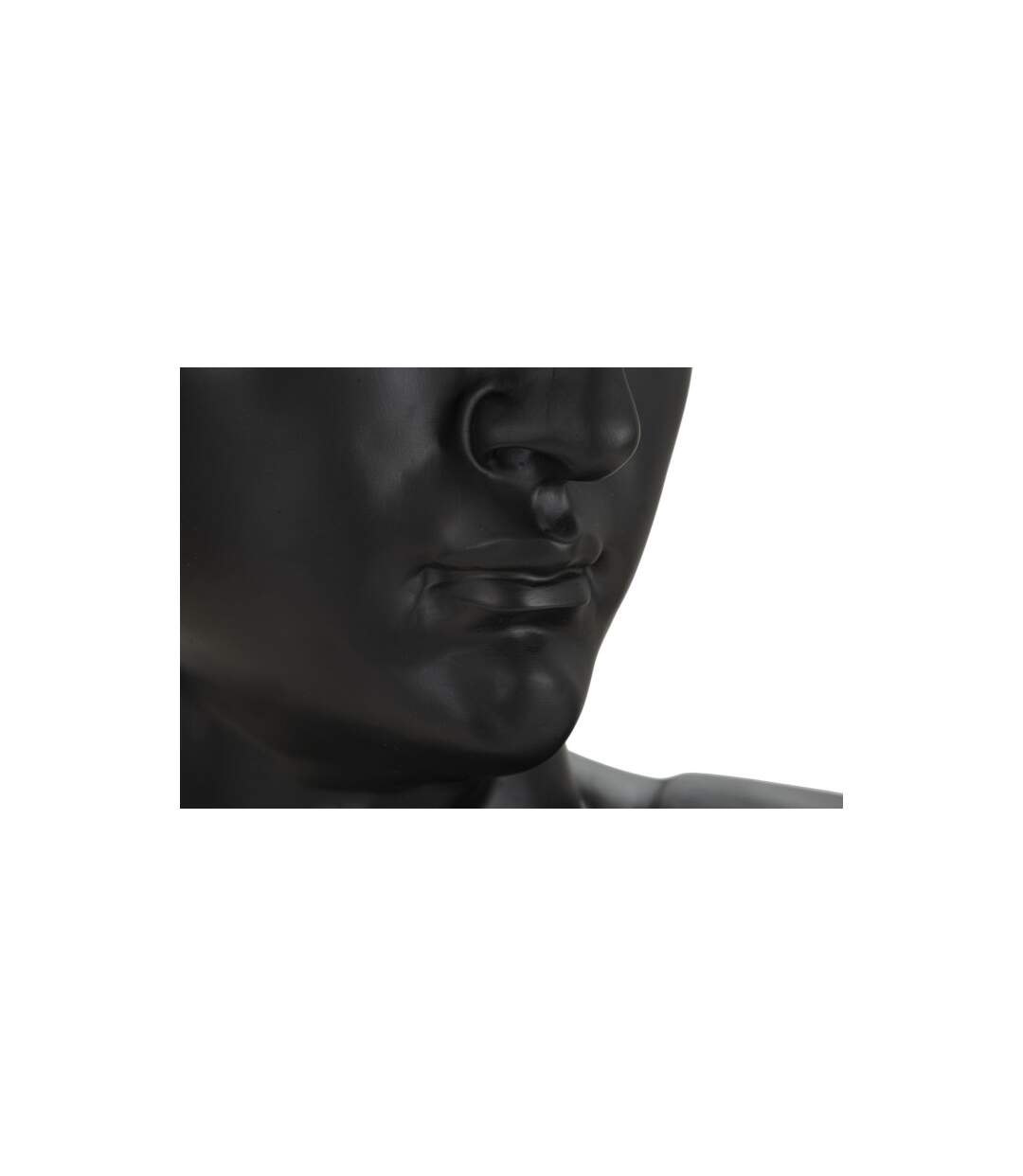 Statue Tête Homme Irvin 60cm Noir-4