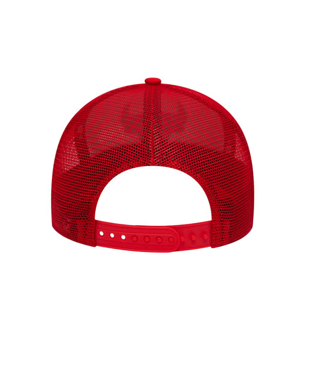 Chicago Bulls Trucker Cap Red White New Era-2