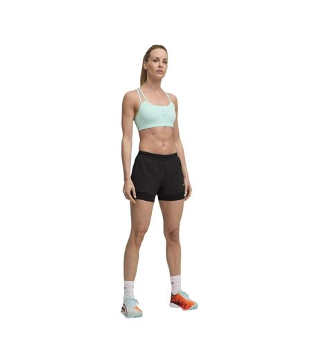 Mens Hyrox Performance 2 In 1 Running Shorts  Black Puma