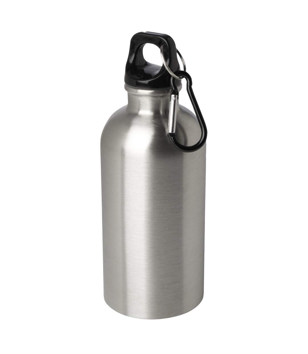 Stainless Steel Single Wall 400ml Water Bottle One Size Silver Floso-1