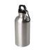 Stainless Steel Single Wall 400ml Water Bottle One Size Silver Floso-1