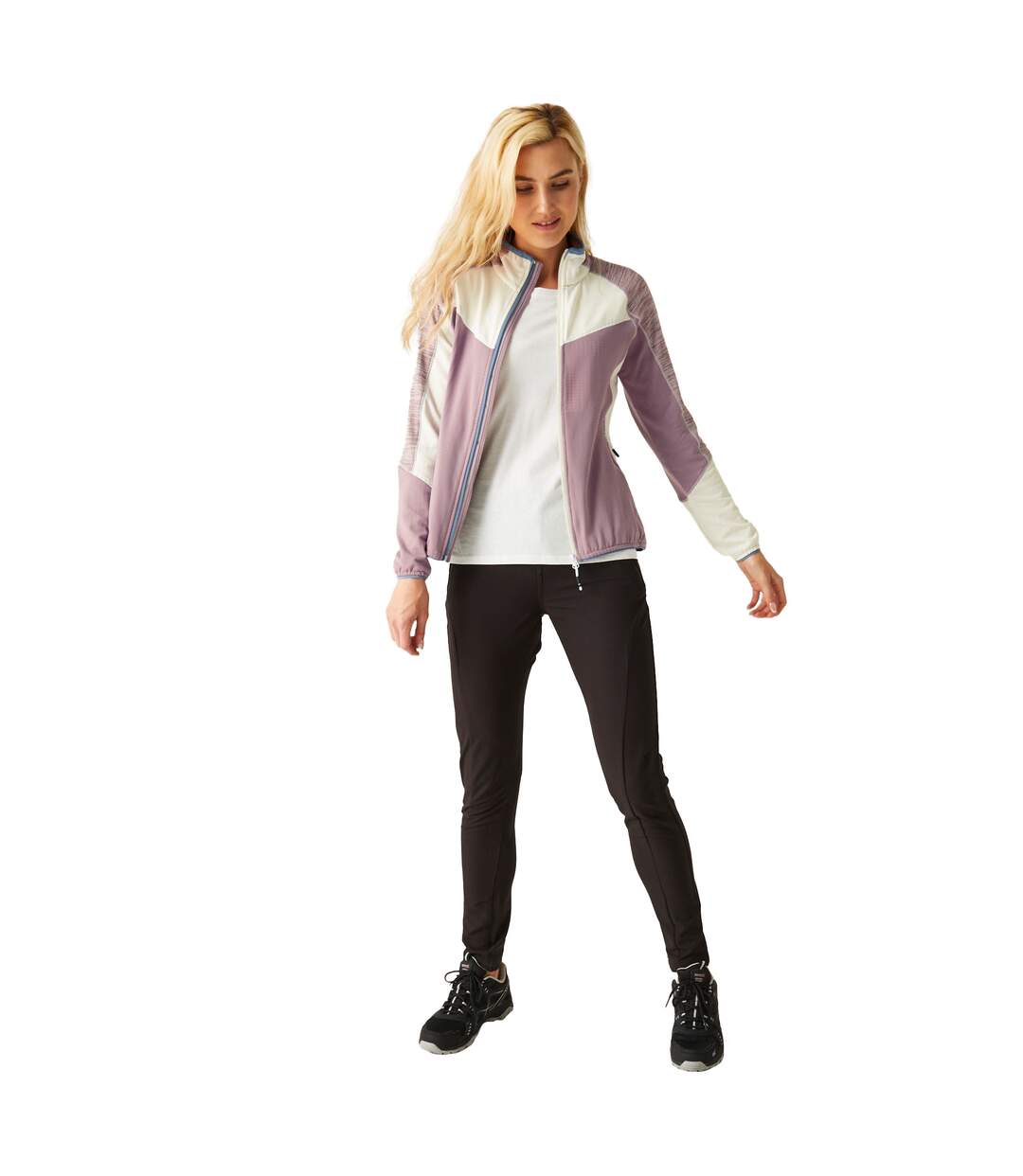 Veste Polaire Hepley Femme Lavande Blanc Regatta-1