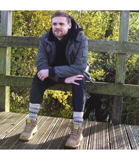 Sock Snob - 6 paires de chaussettes épaisses et résistantes en alpaga pour homme
