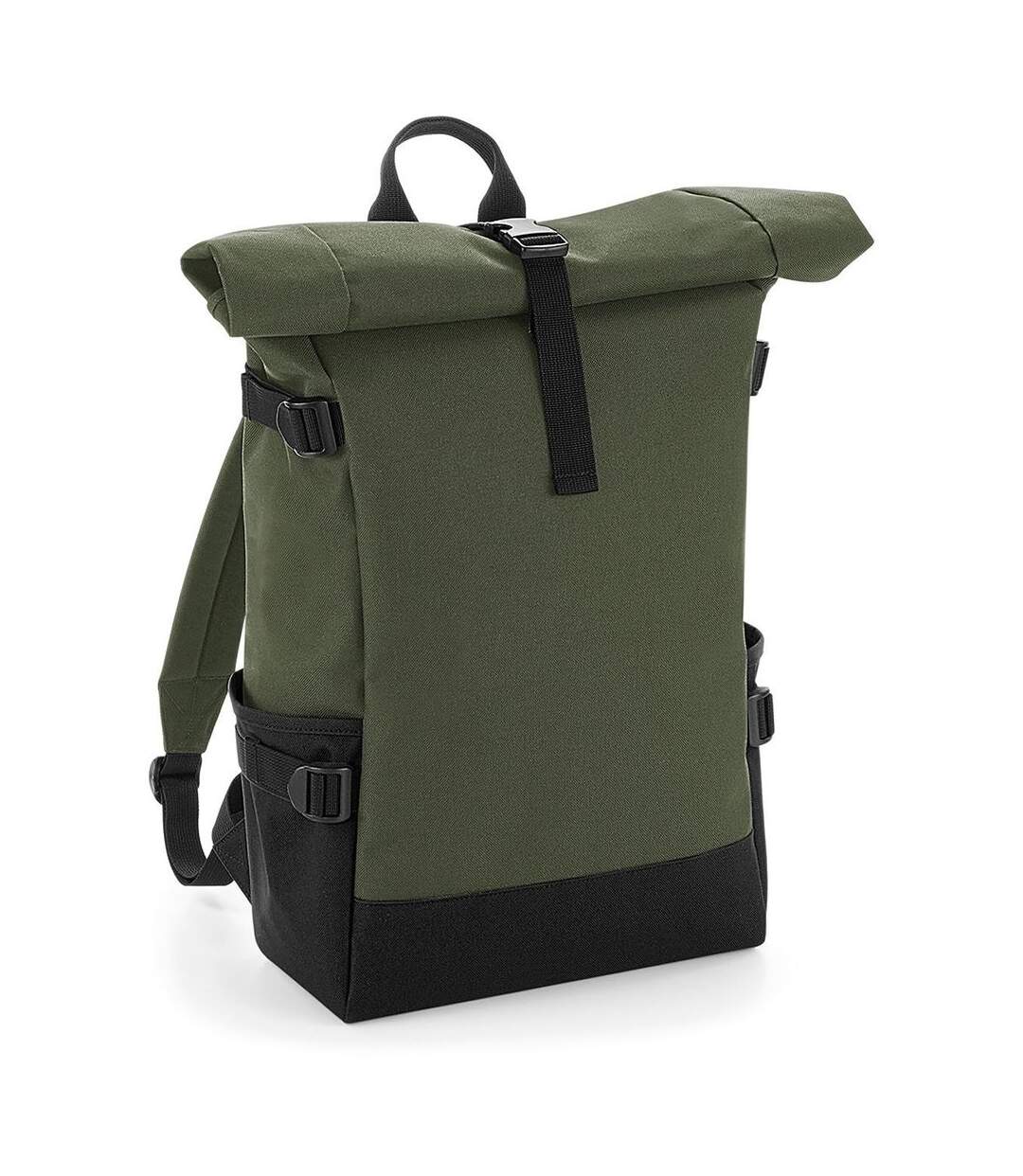 Sac à dos roll-top 22L - compartiment ordinateur - BG858 - vert olive militaire