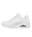 Skechers Womens/Ladies Uno Stand On Air Sneakers (White) - UTFS10241