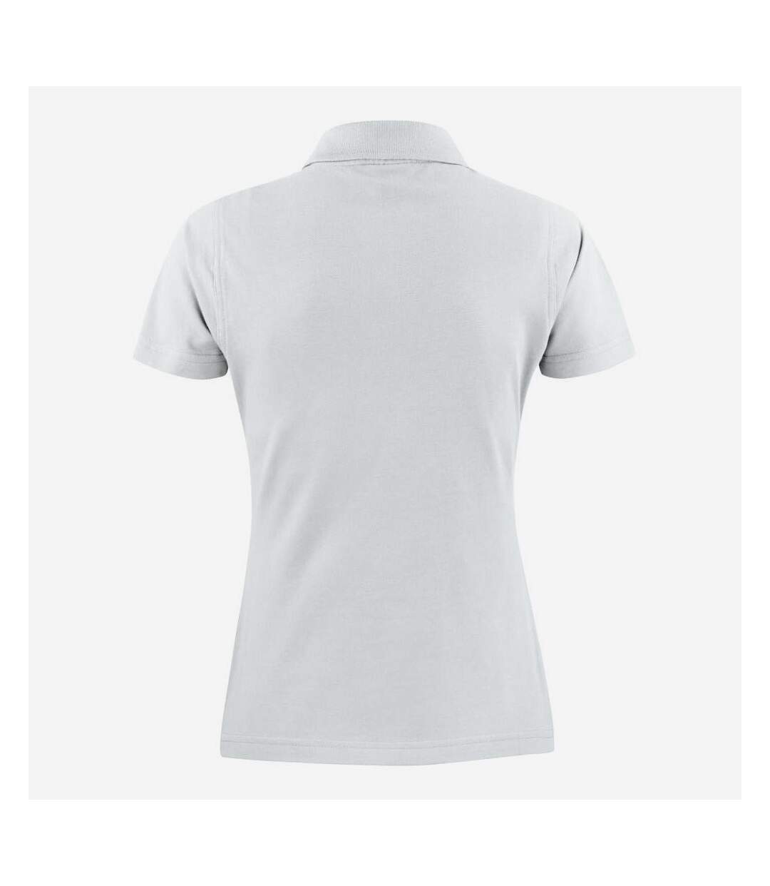 Polo surf femme blanc Printer-2