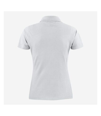 Polo surf femme blanc Printer