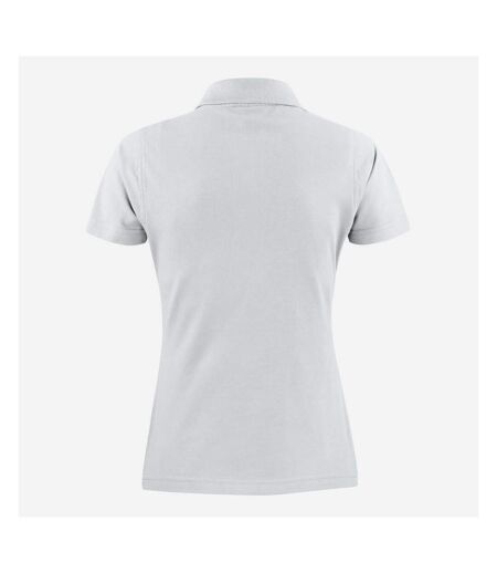 Printer Womens/Ladies Surf Polo Shirt (White)