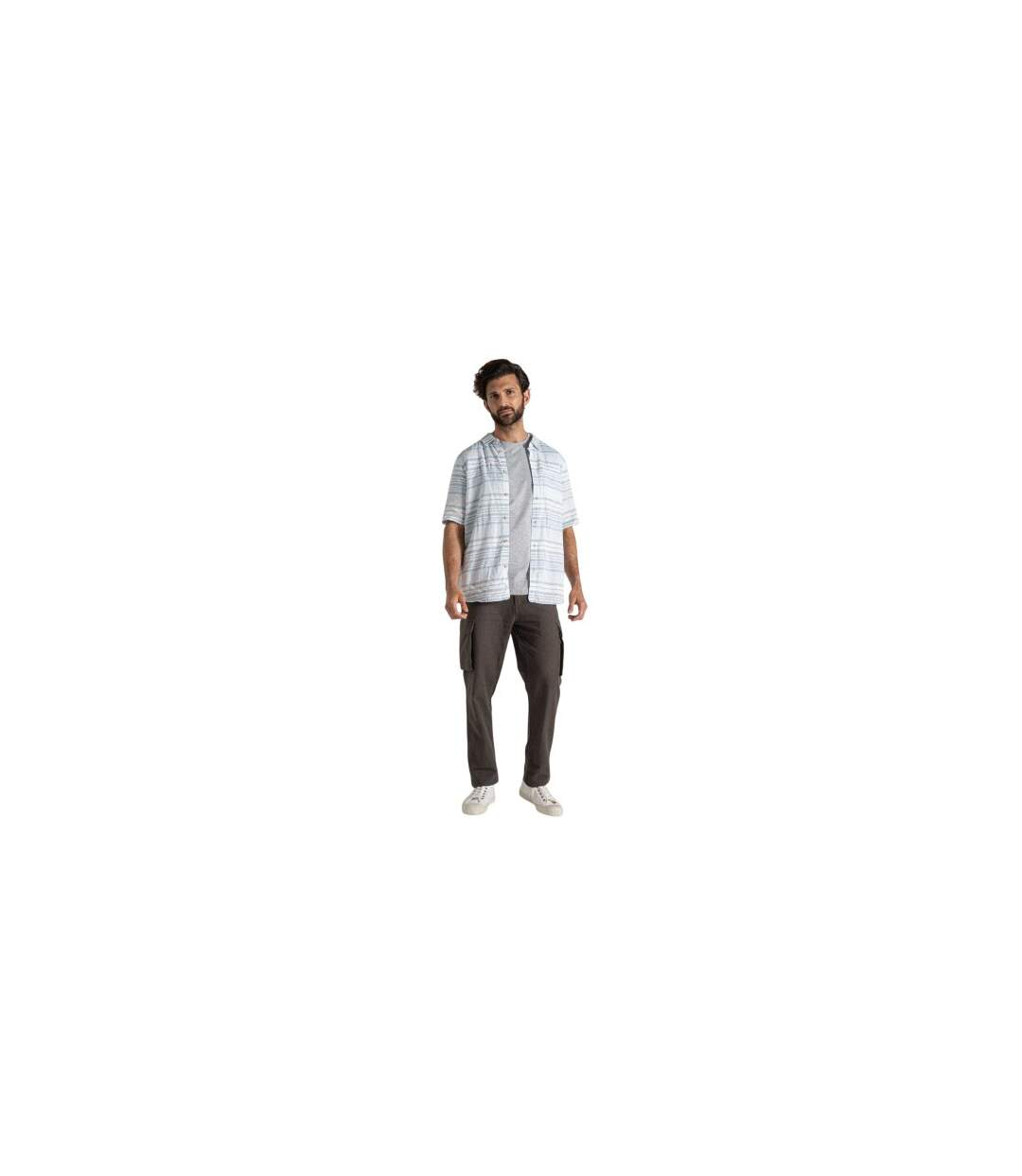 Mens Shirt Niagara Blue Craghoppers-1