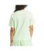 T-shirt vert femme adidas boxy - l-2