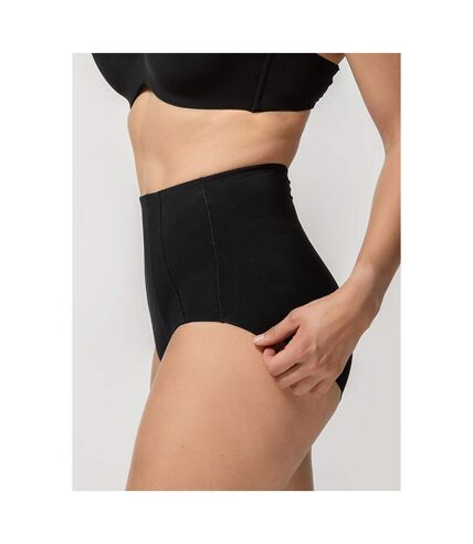 Slip taille haute gainant Secret Sense noir Luna